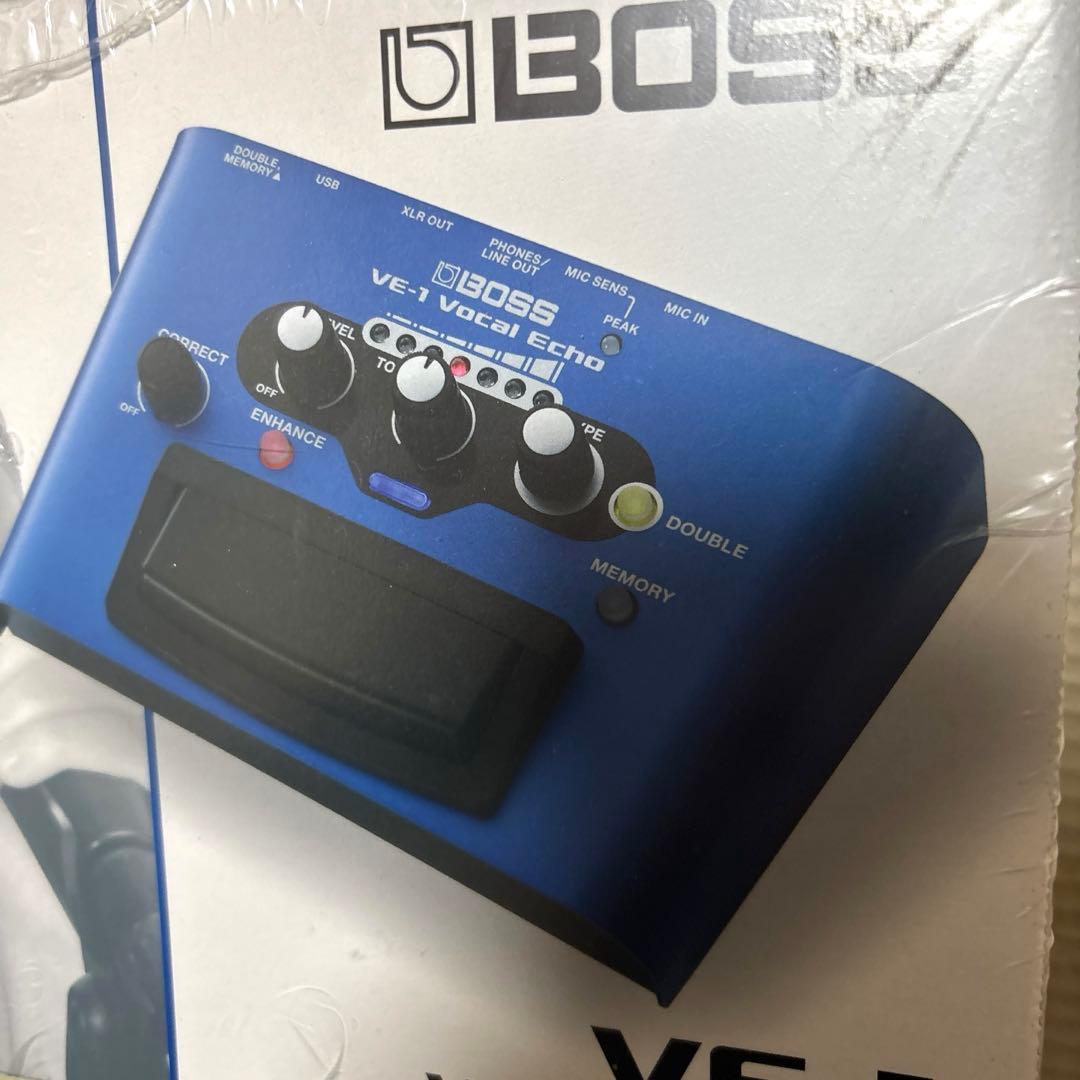 ボーカルエフェクター　boss ve-1 vocal echo