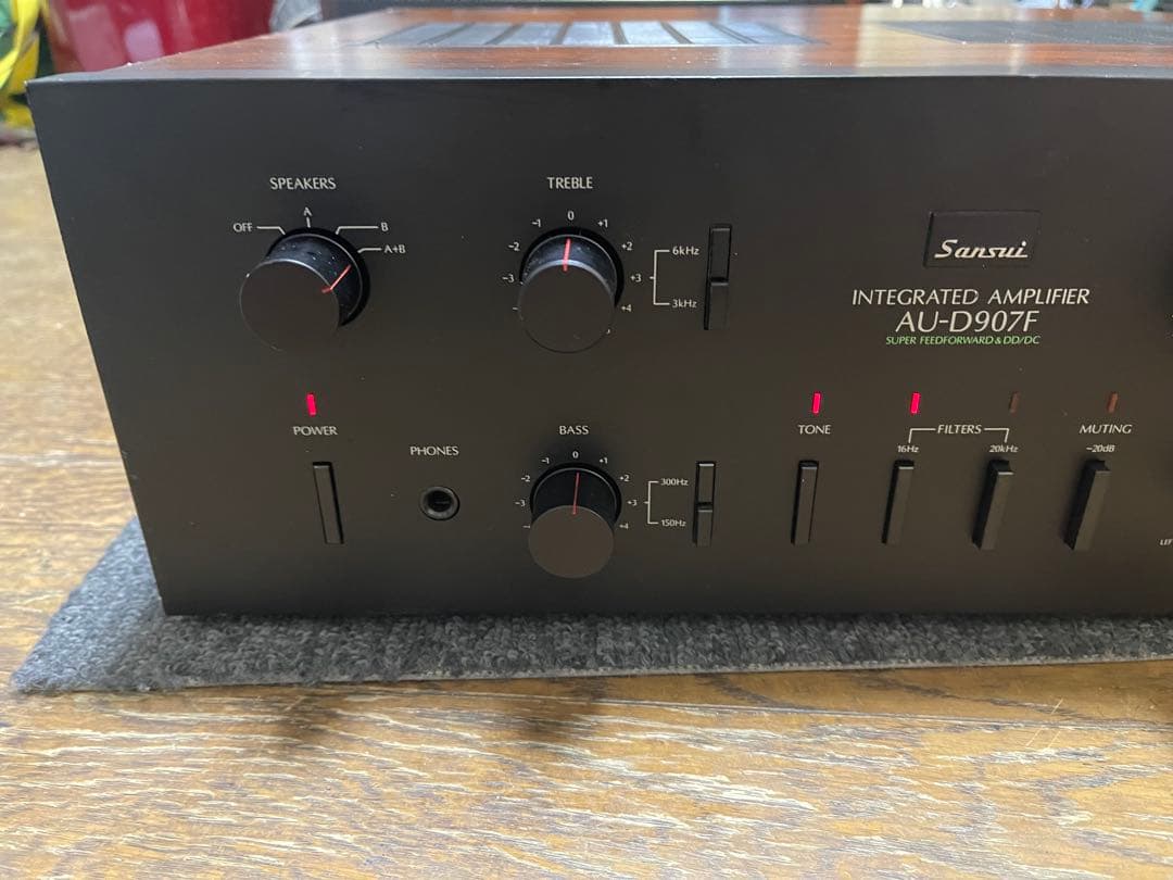 a*y様 サンスイ プリメインアンプAU-D907F