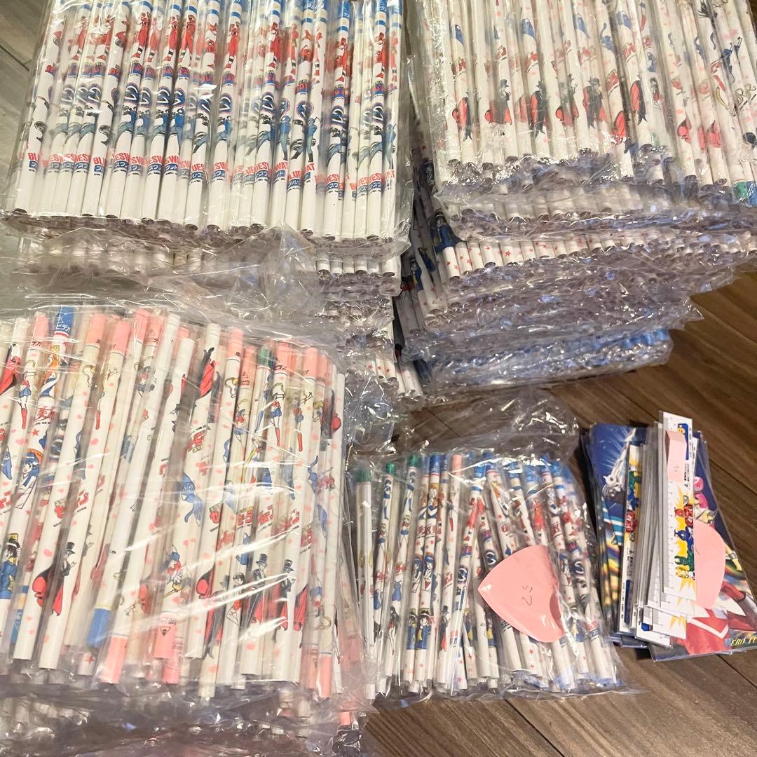 即購入OK! 鉛筆まとめて　セーラムーン　キャラクター柄鉛筆 セット 多数