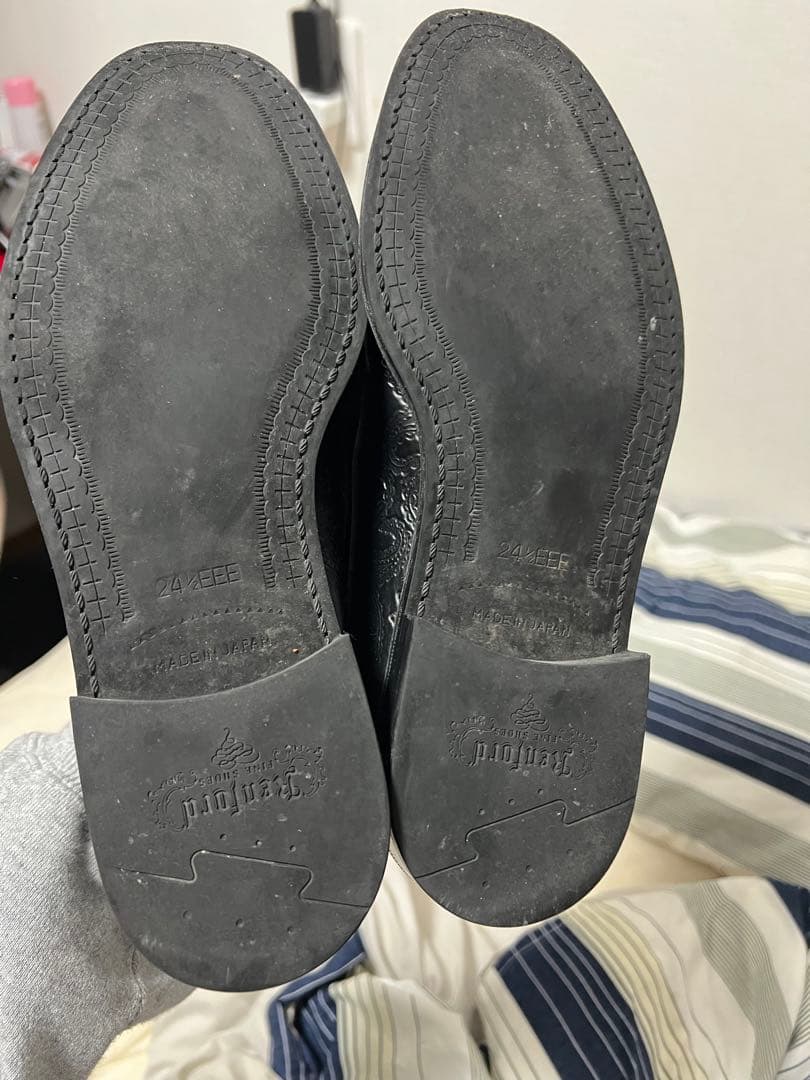 Kenford ケンフォードペイズリー柄ローファー