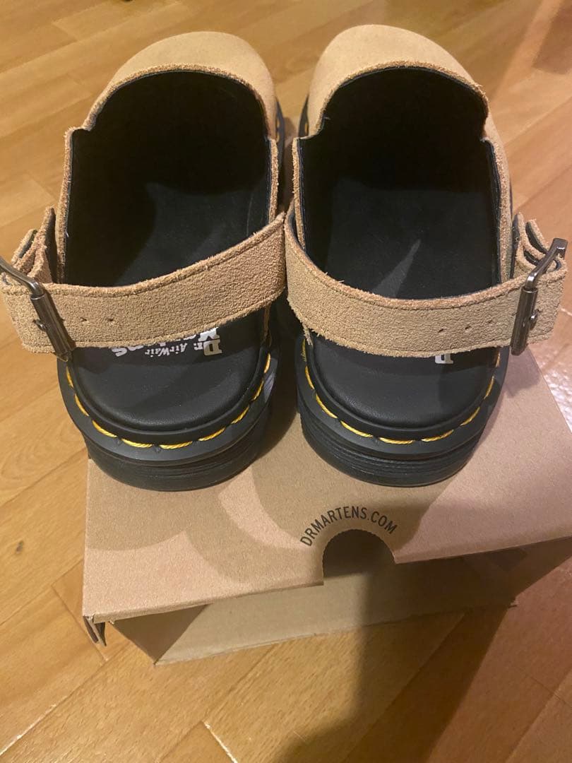 ドクターマーチン　ZEBZAG ミュール スリング バックシューズ