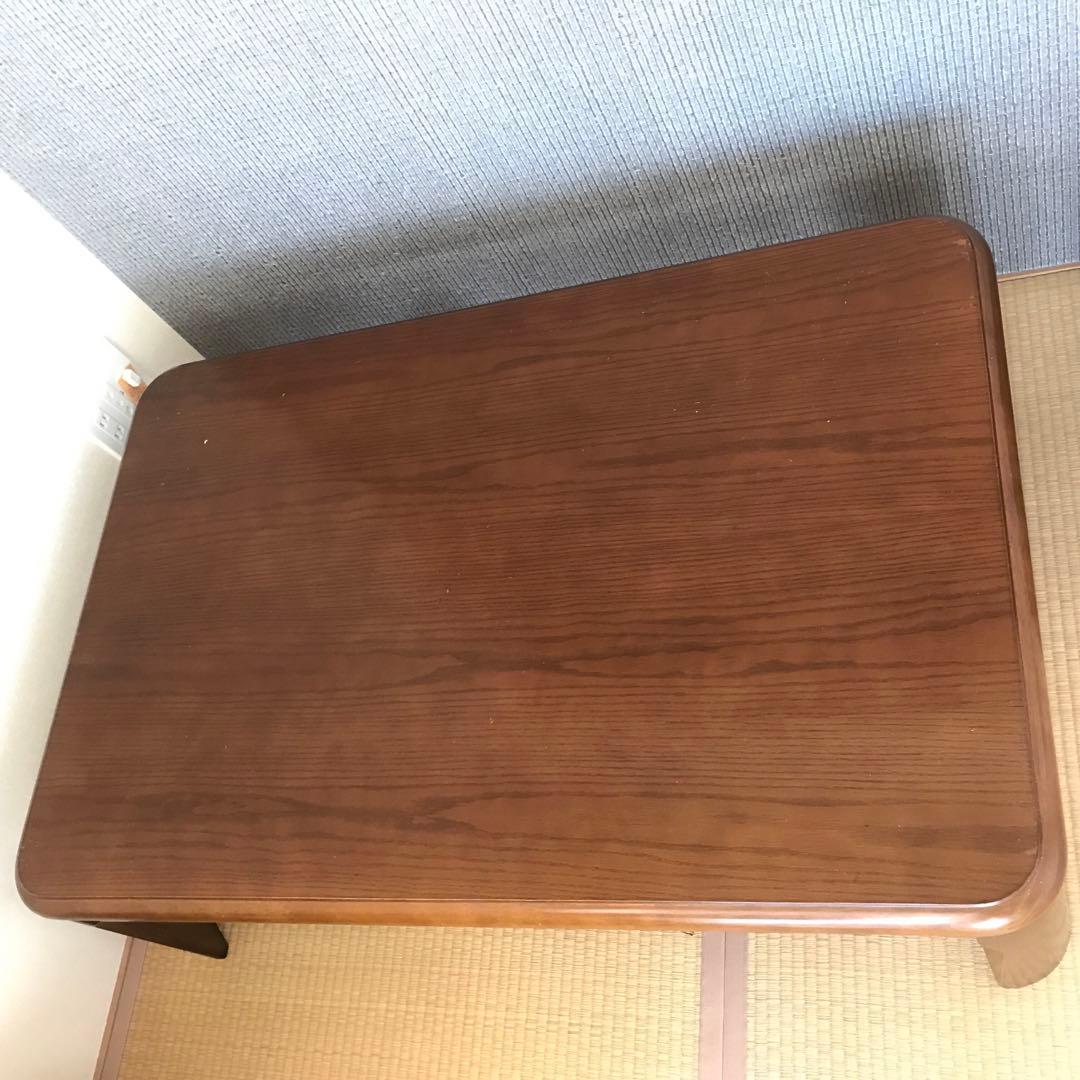 ダイケン　こたつ　ブラウン木製こたつ 中型 長方形