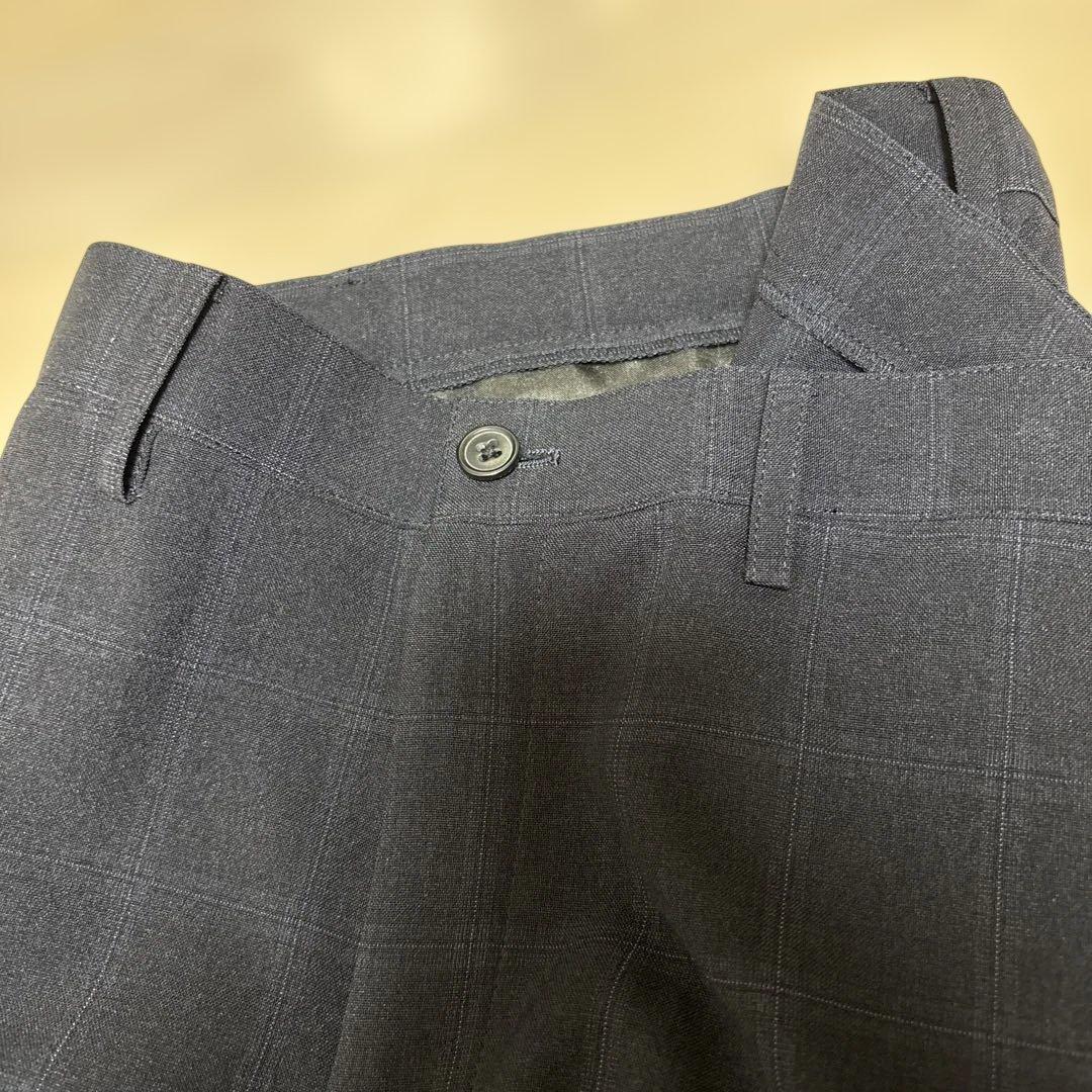 希少 170 人気 ネイビー チェック柄　ワンダーファクトリー 卒服