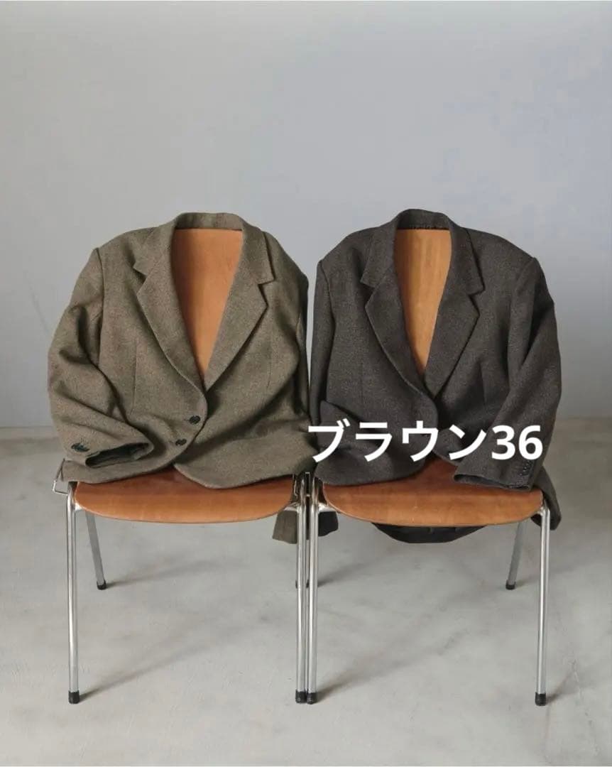 ジャケット・アウター anuke Herringbone Wool Jacket