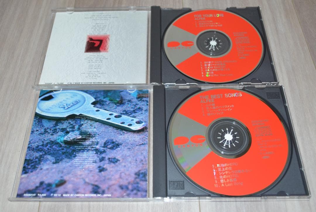 THE ALFEE CD 4枚セット③