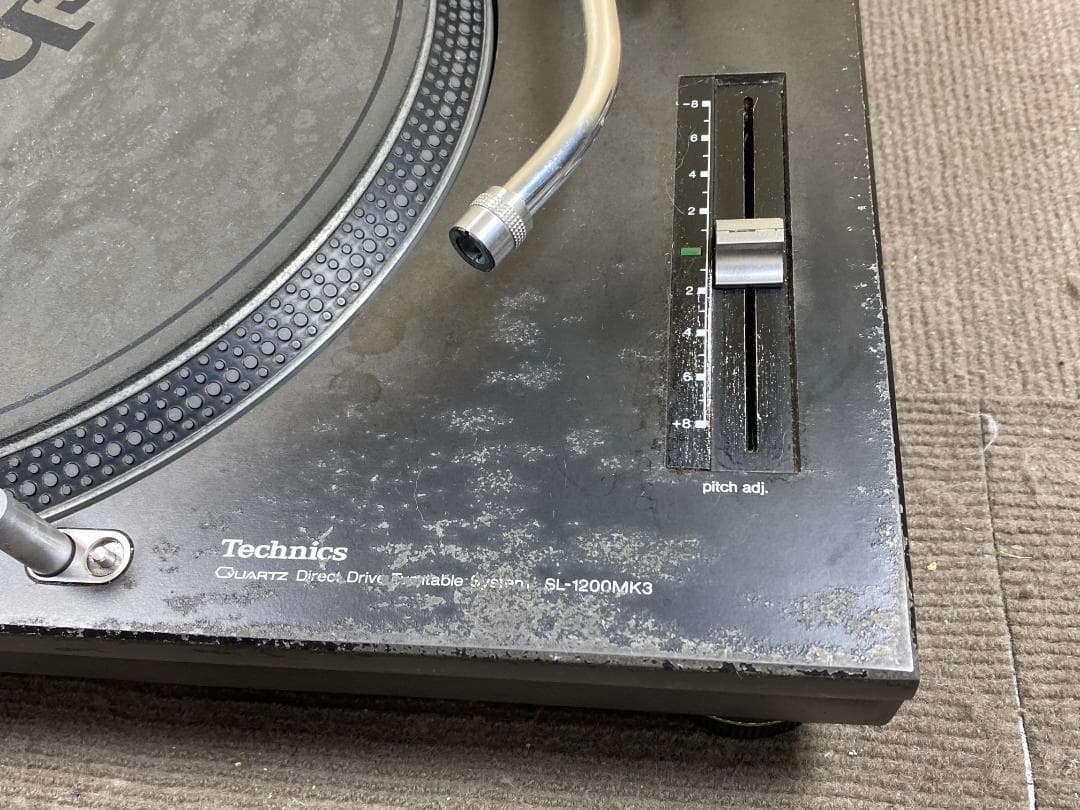 02 technics SL-1200mk3 ターンテーブル