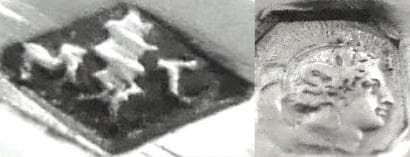 フランス　シルバーナプキンリング　アールデコ　純銀