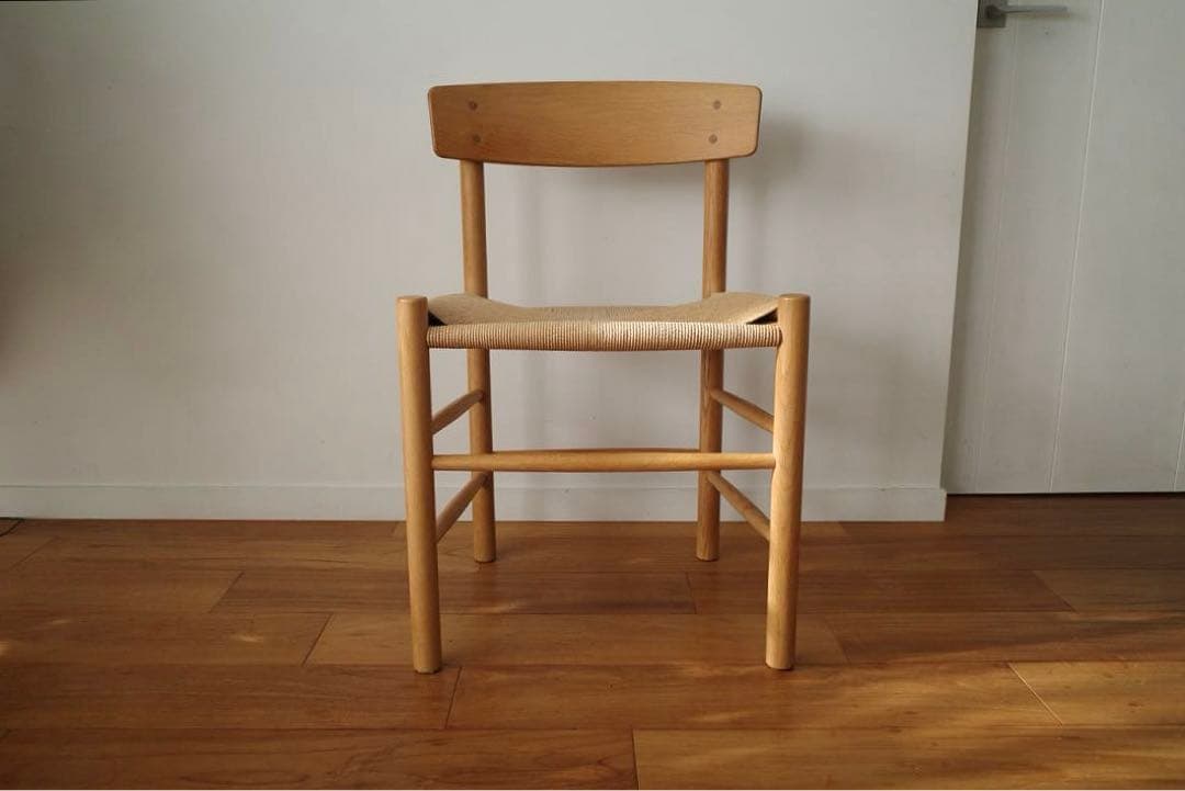 美品 【モーエンセン J39】オーク クリア塗装 / yチェア