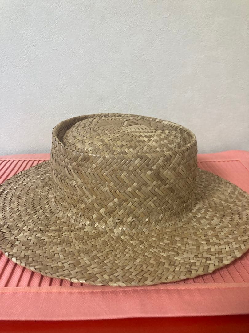 ハワイ製　パパレ　ラウハラ　ラウハラハット