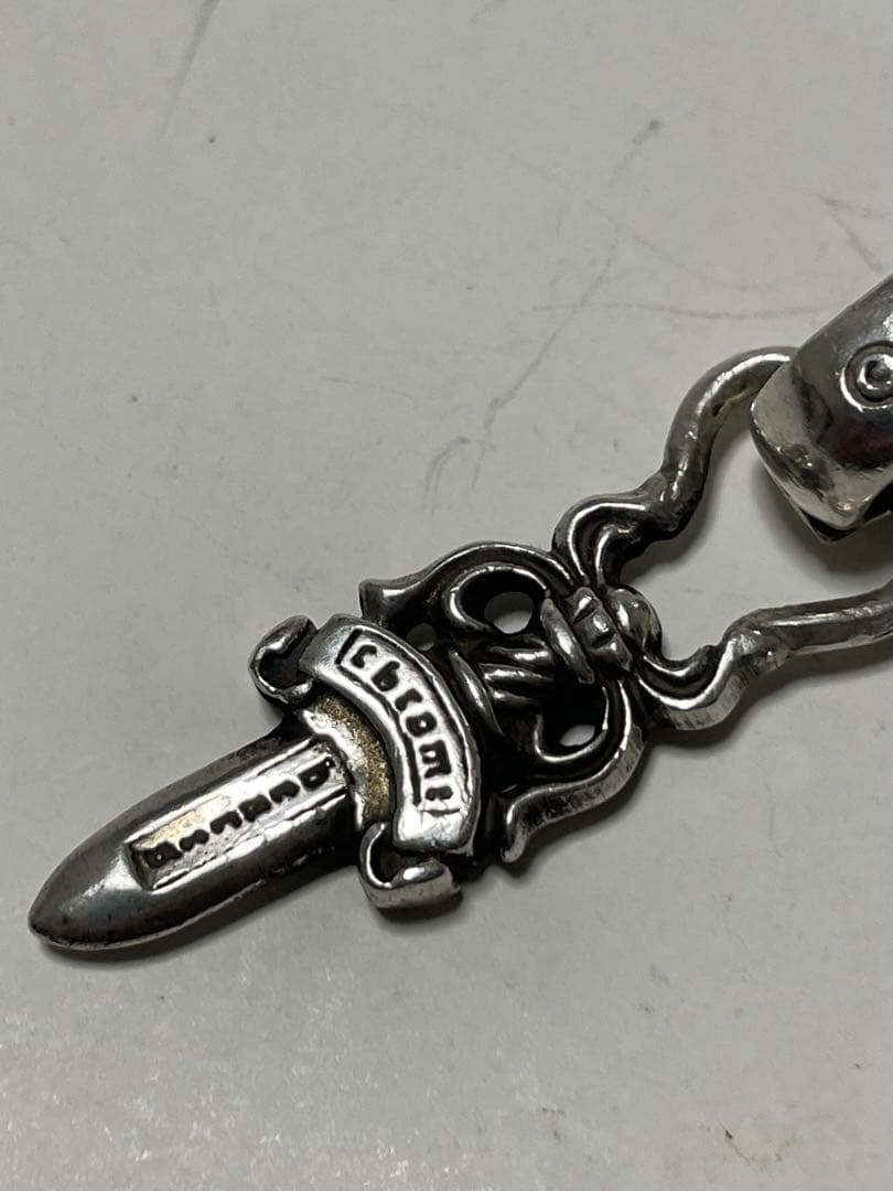 大幅値下げ！CHROME HEARTS クロムハーツ　ダガー　チャーム　パーツ