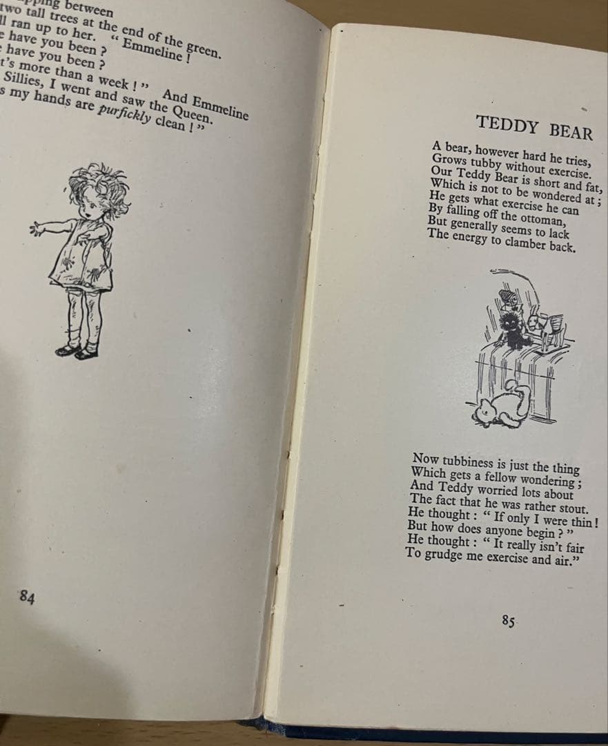 N o.412 希少 アンティーク 洋書 絵本 児童書 童謡 子どもための詩集