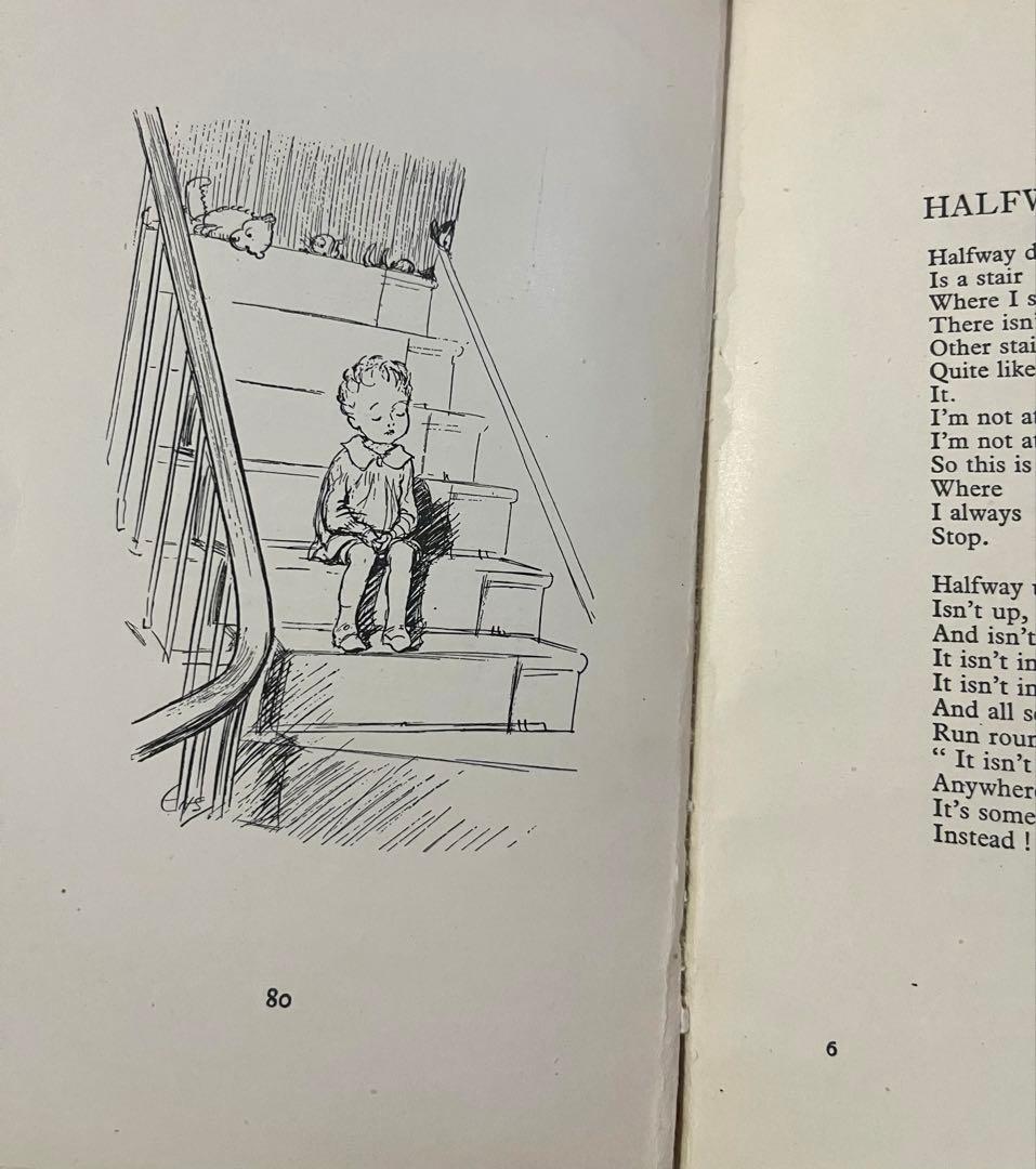 N o.412 希少 アンティーク 洋書 絵本 児童書 童謡 子どもための詩集