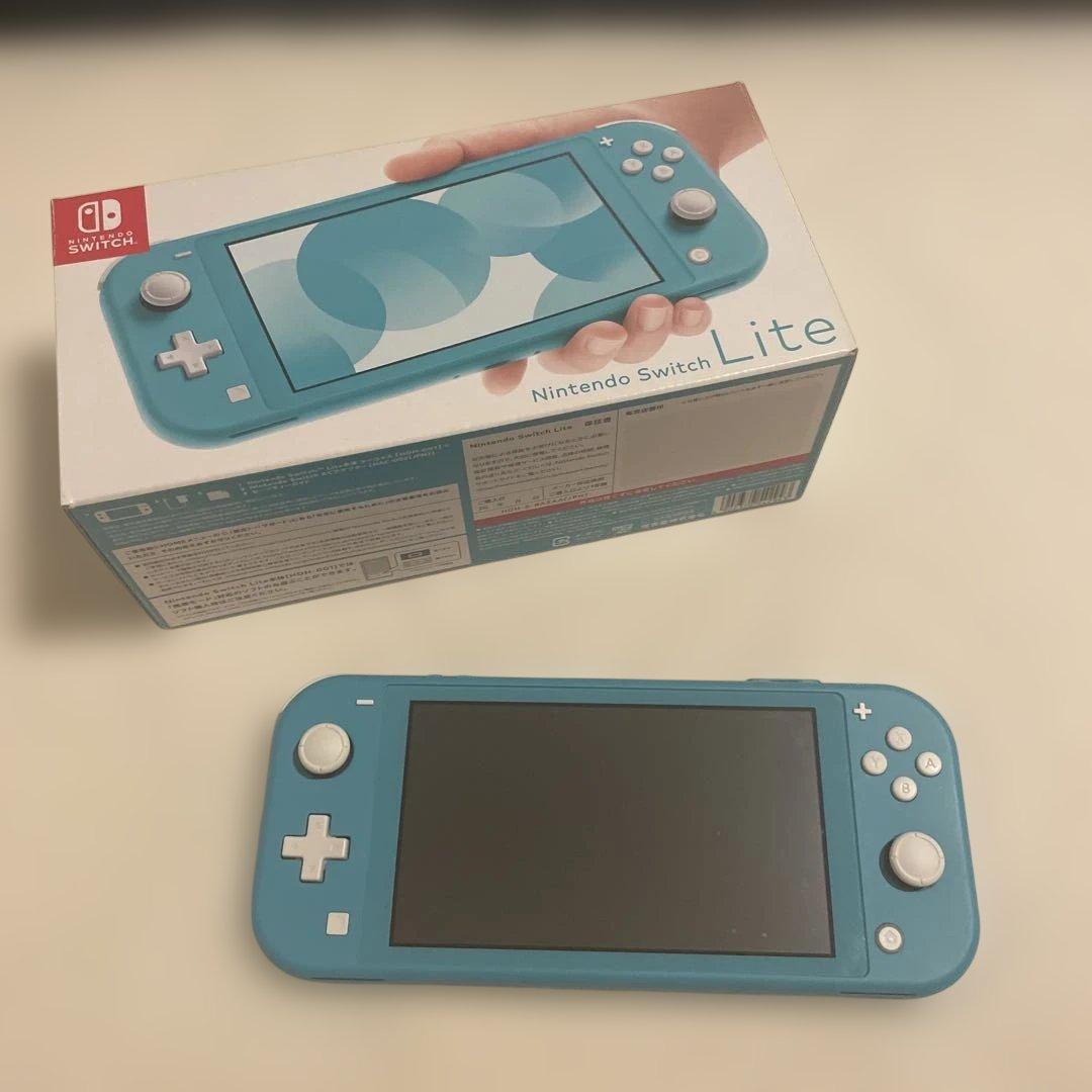 ば*け様 Nintendo Switch Lite ターコイズ