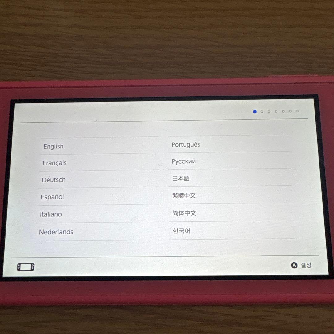 Nintendo Switch Lite コーラルピンク(ジャンク品)