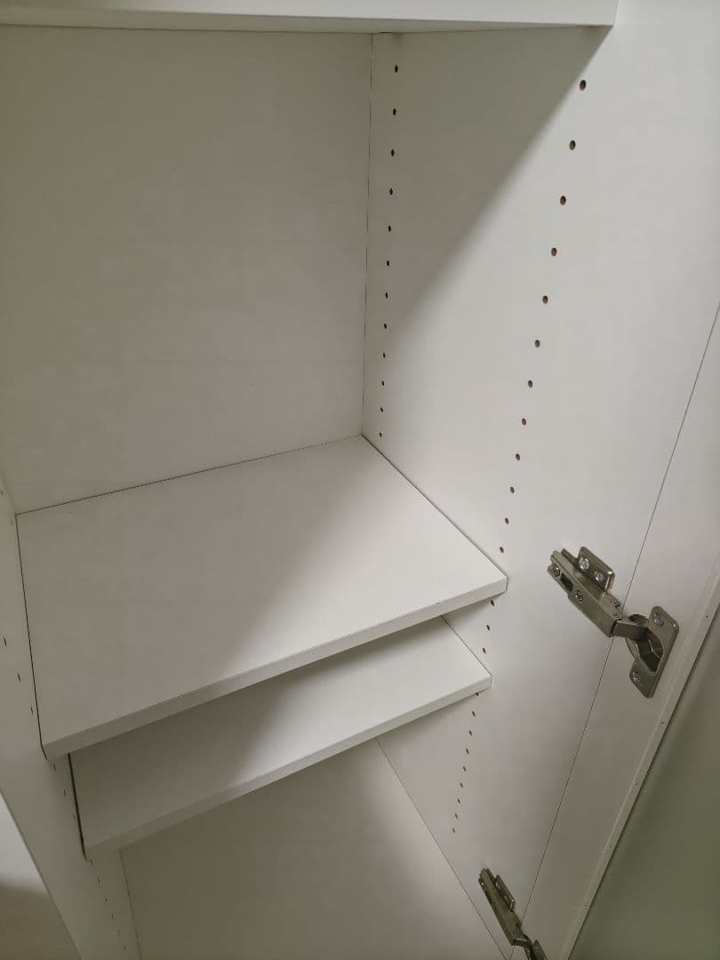 ニトリ 食器棚 キッチンボード コパン T 80MRB-WH