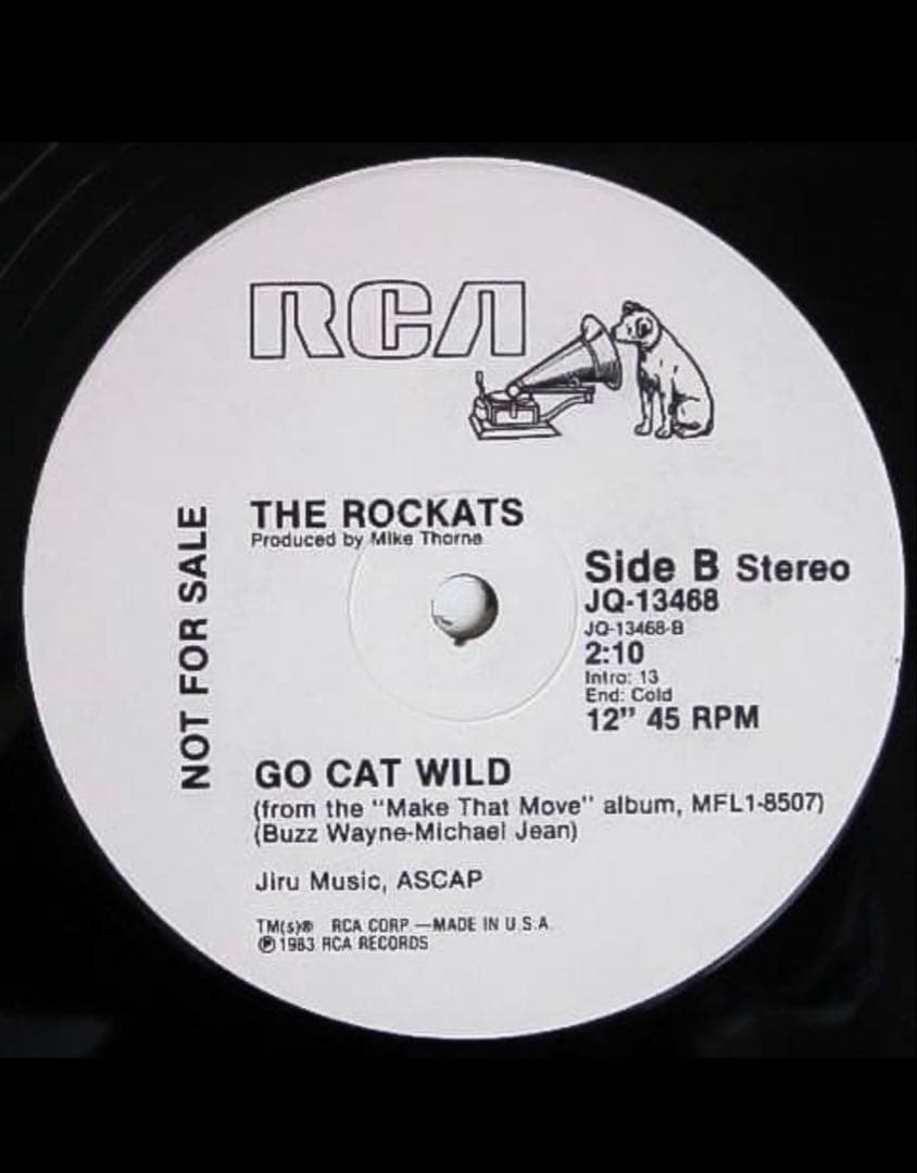 激レア！THE ROCKATS – MAKE THAT MOVE