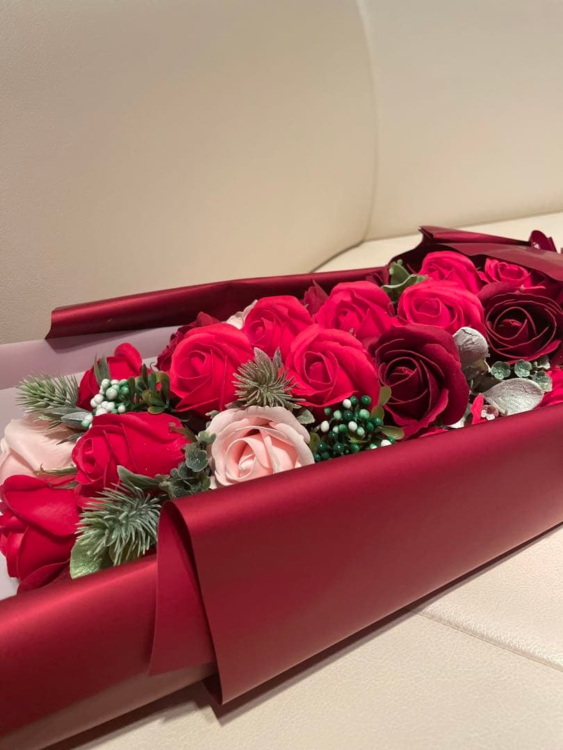 値下げしました！プリザーブドフラワー花束