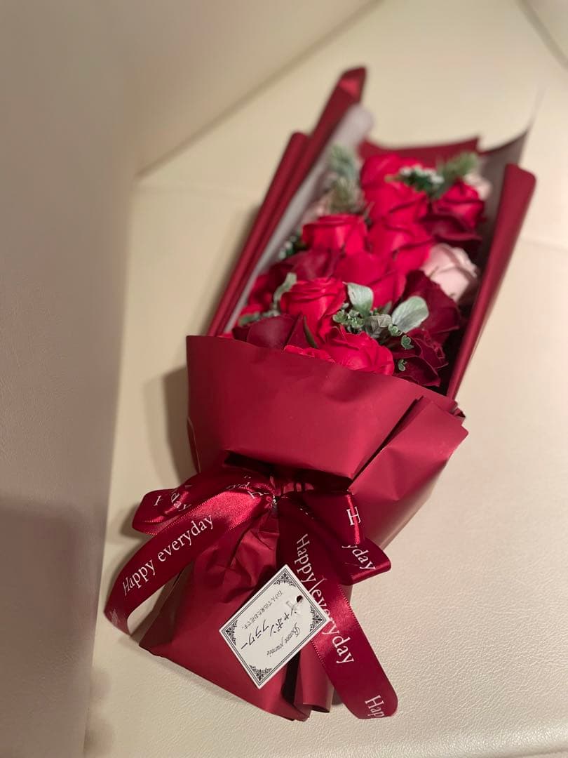 値下げしました！プリザーブドフラワー花束