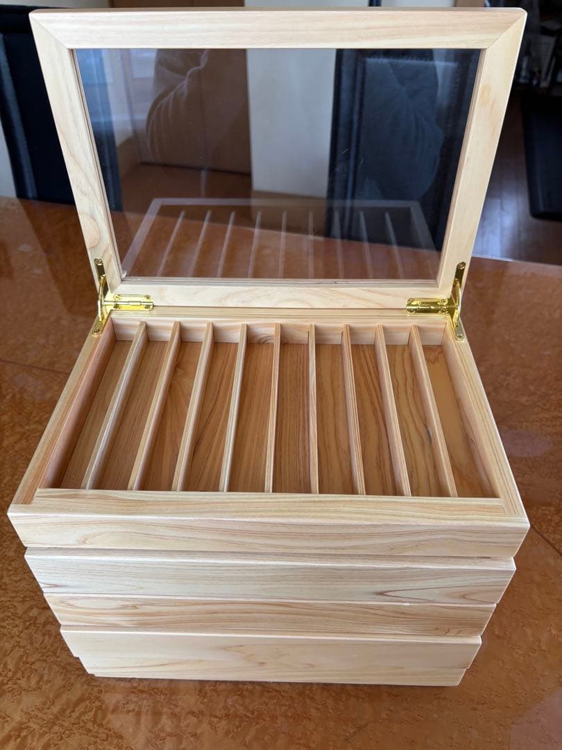 WANCHER Hitasugi Wood Craft 日田杉Penbox 50