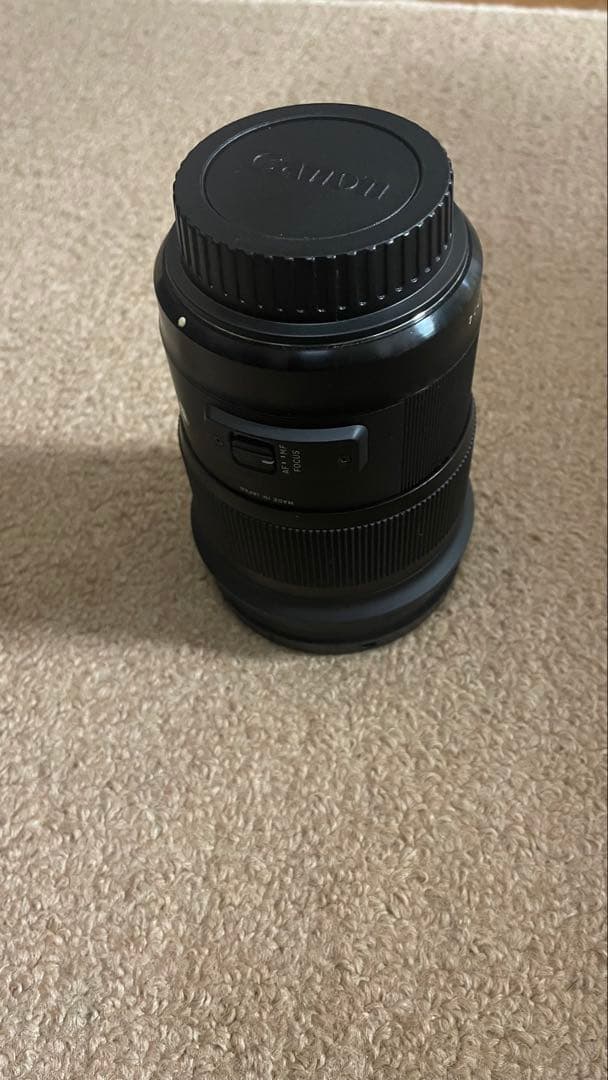 sigma 50mm F1.4 Art 単焦点レンズ EFマウント（外装割れ有）