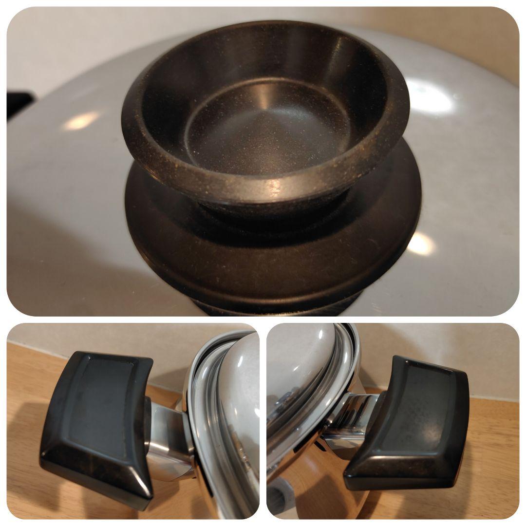 ロイヤルクイーン ３コート 蓋付き IH対応 両手鍋　小フライパン　他。