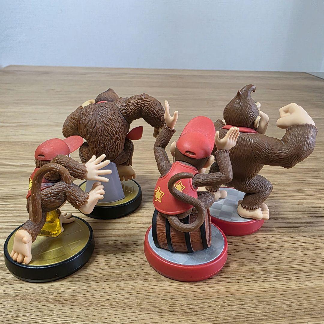 ドンキーコング ディディーコング amiibo アミーボ 4体セット