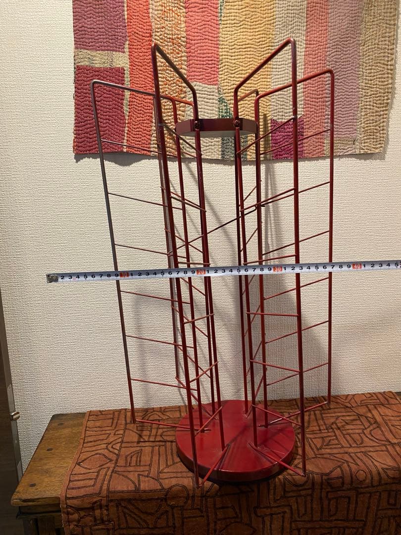 什器　回転ラック1台 古道具