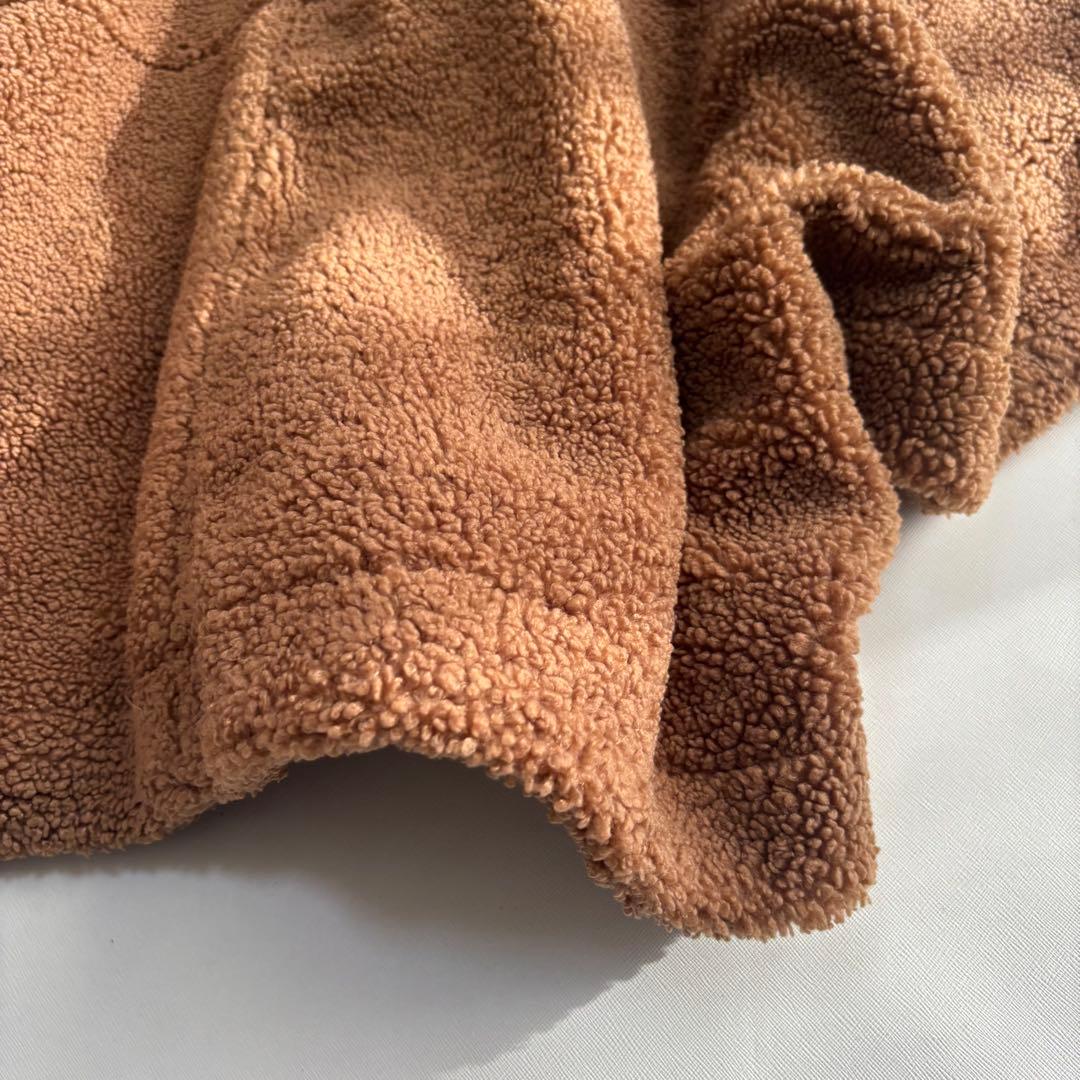 FRAMeWORK ボアポンチョ　ボアコート　キャメル