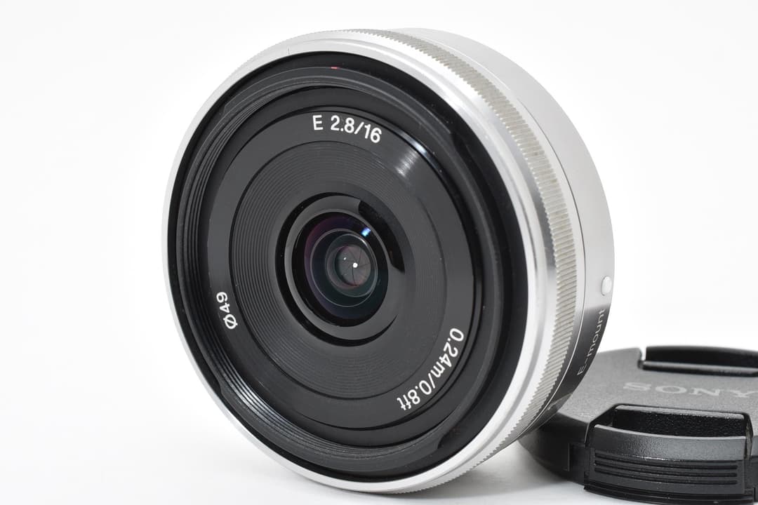 美品 Sony E 16mm F2.8 単焦点 9442