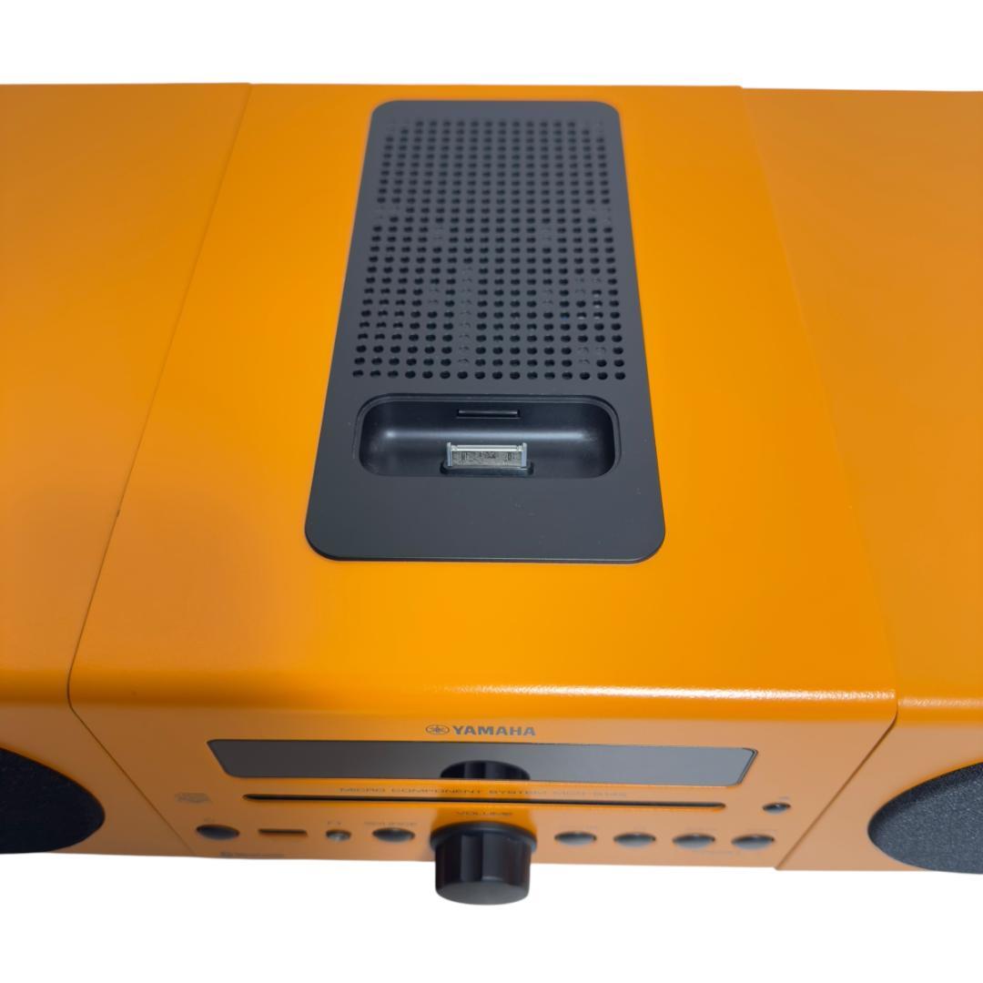 美品 YAMAHA ヤマハ マイクロコンポ MCR-B142 オレンジ