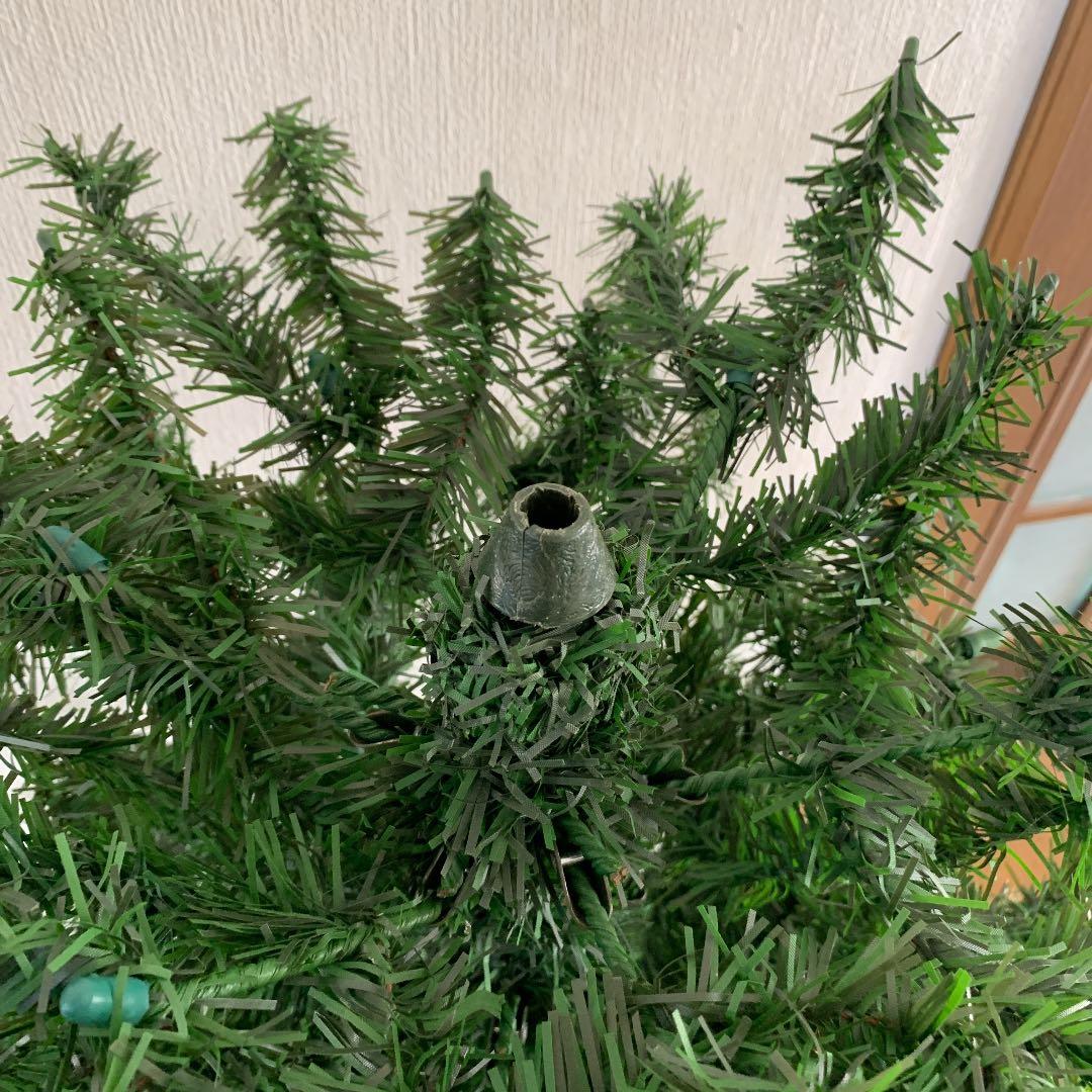 クリスマスツリー ☆180㎝☆スリムタイプ☆飾り付き