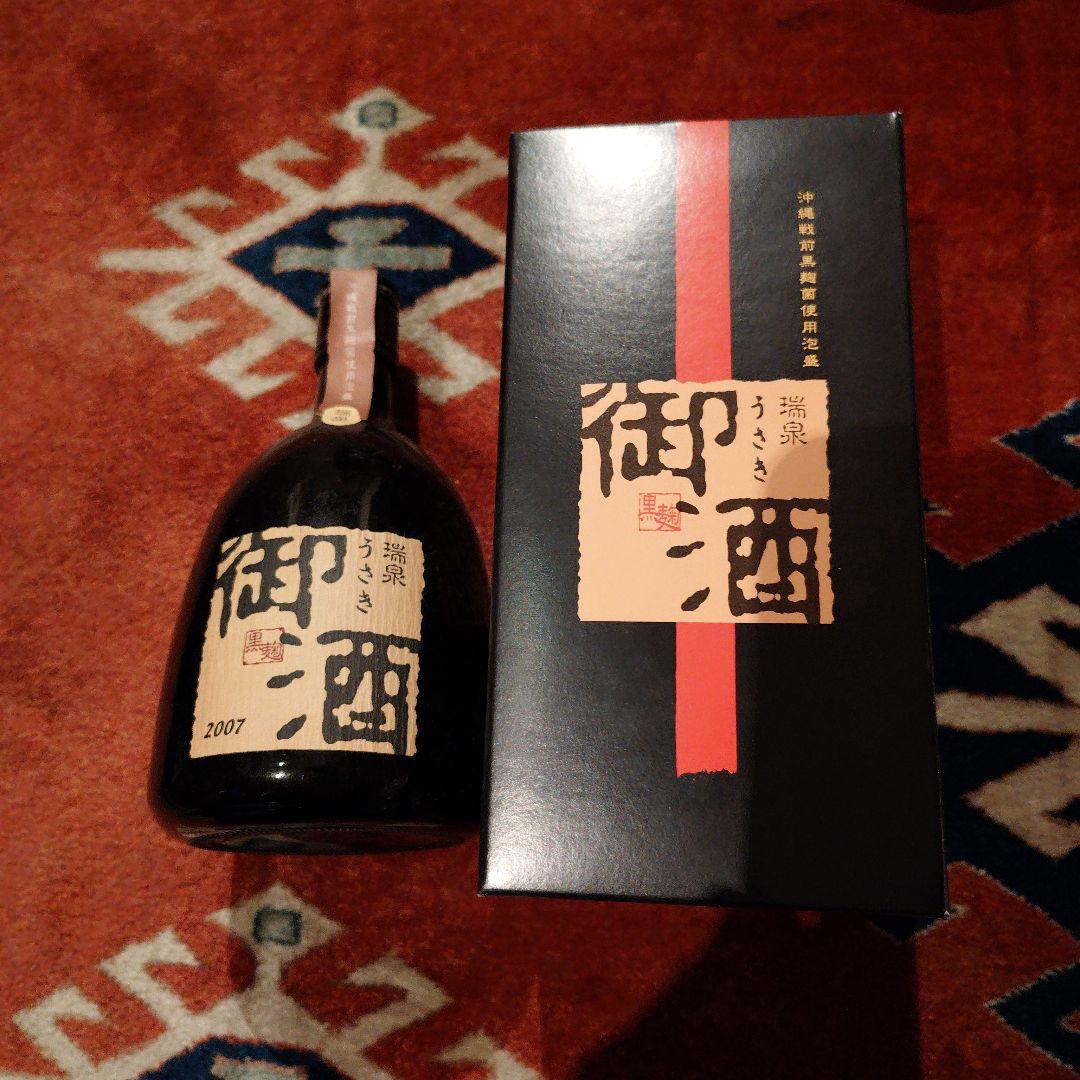 御酒 2007年 720ml 瑞泉 泡盛古酒 ６本箱入り