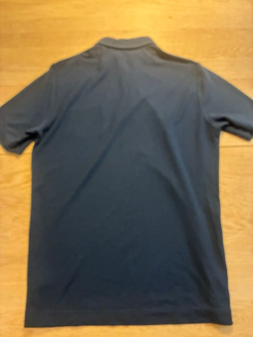 ザノーネ アイスコットン ポロシャツ　ネイビー　44