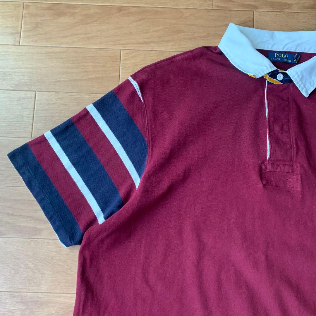 希少 ポロラルフローレン ポロベア 鹿の子 ラガーシャツ オーバーサイズ 3XL