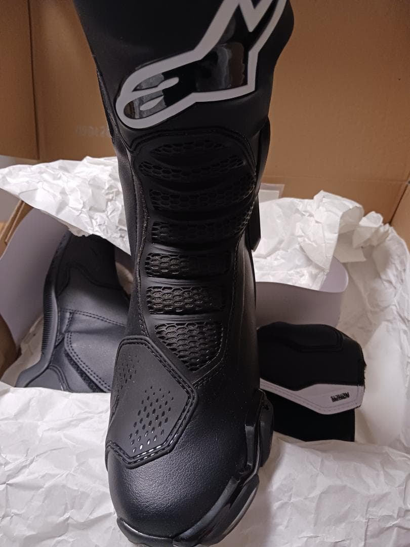 1/24まで　alpinestars バイクブーツ ブラック/ホワイト