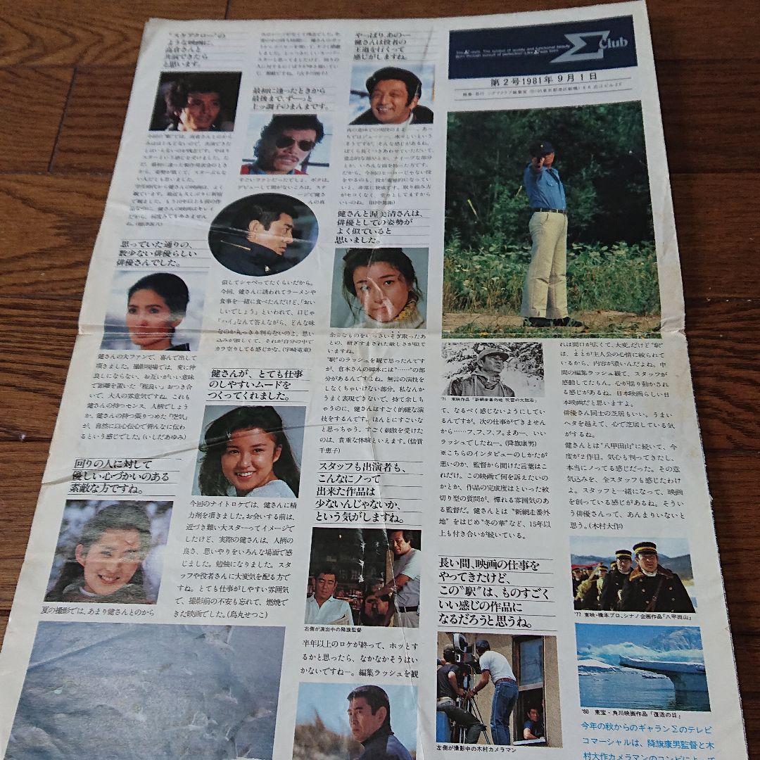 高倉健 三菱ギャランΣ クラブ 2号