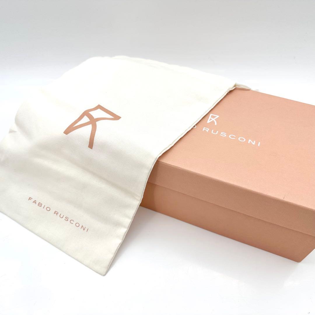 【美品】ファビオルスコーニ ビット ローファー ブラック ゴールド シボ革