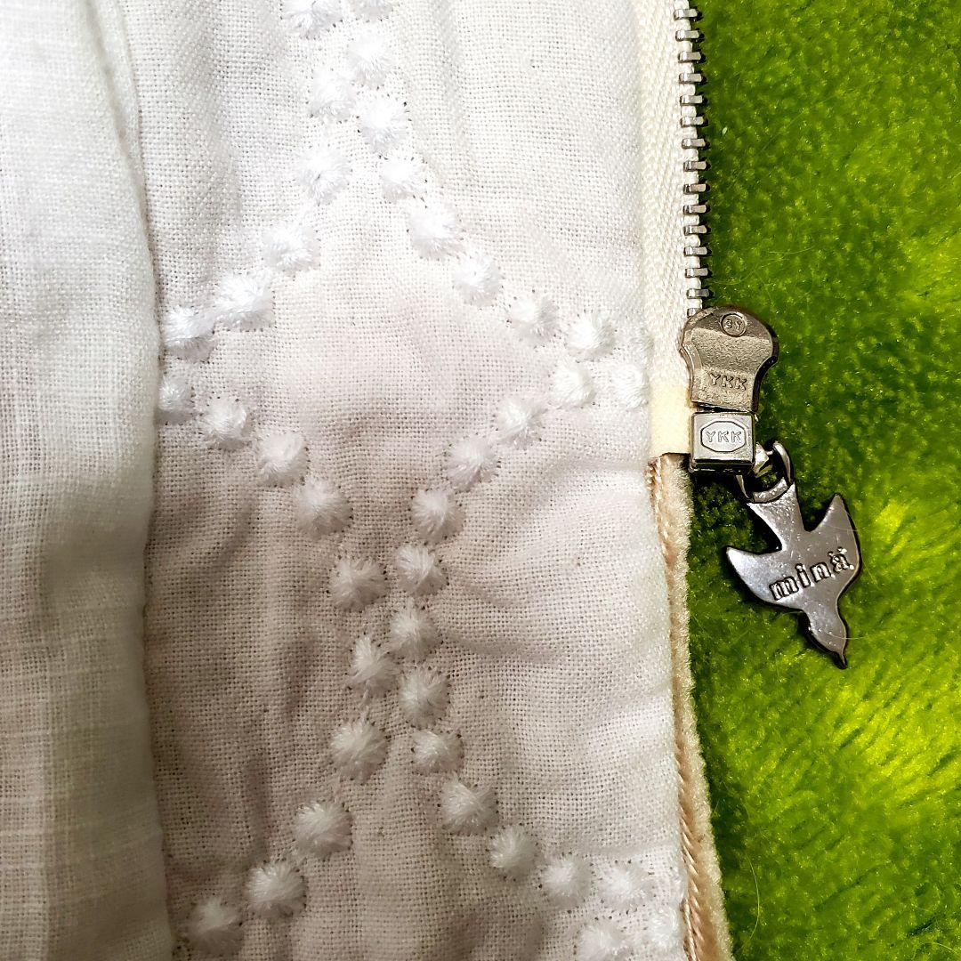 麻×ガーゼ風素材！ミナペルホネン ジャケット Sybillaシビラ タンバリン