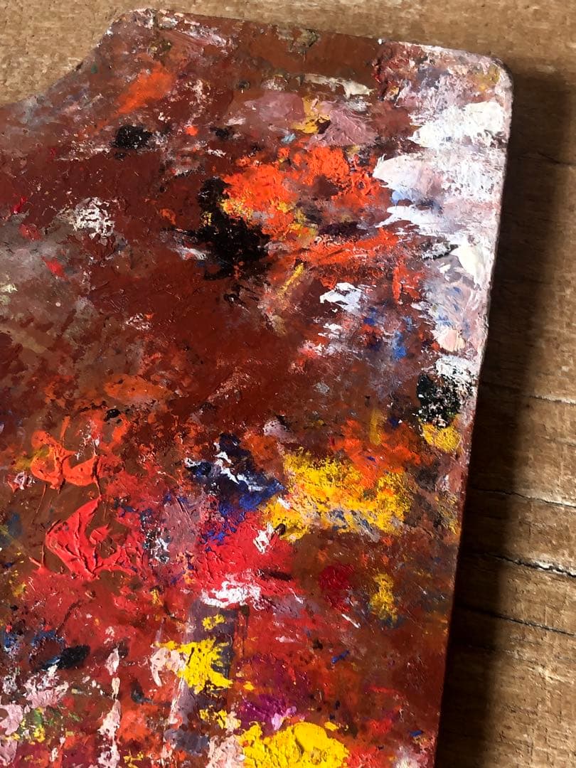 ビンテージパレット　ブロカント　花台　壁飾り　多分ヨーロッパのもの