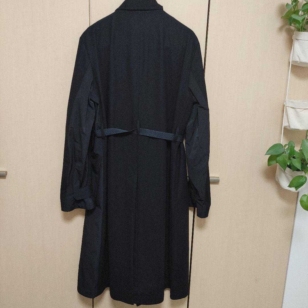 美品ヨウジヤマモトY-3ワイスリーM CH1 WOOL FLANNEL COAT