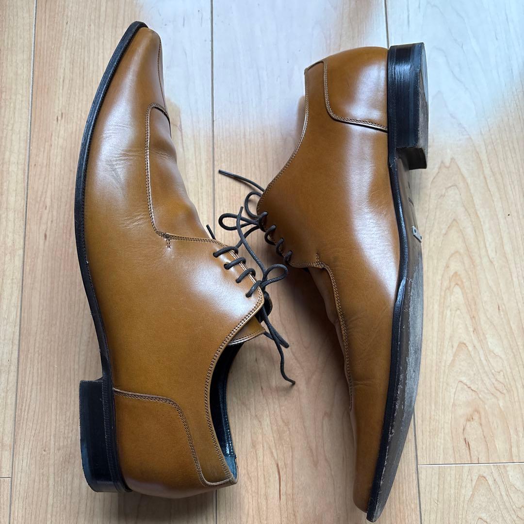 【しん】DOLCE&GABBANA レザー　革靴　ビジネス　ドレスシューズ