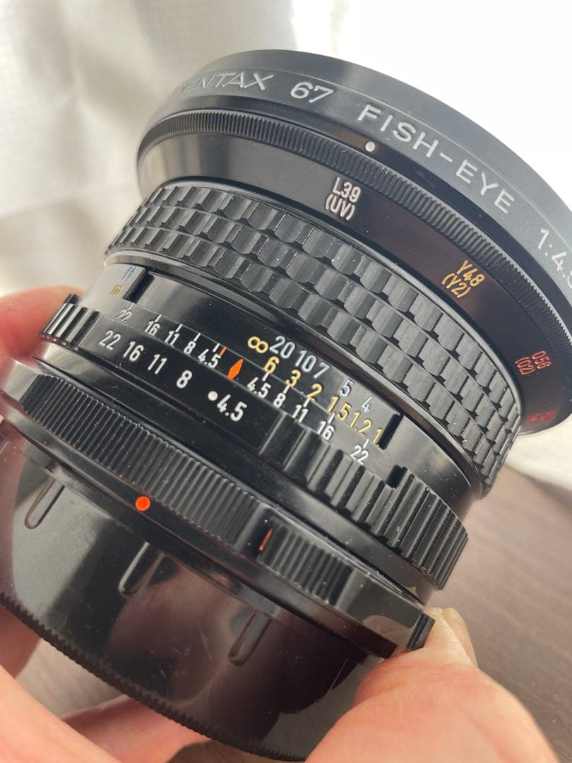 SMC PENTAX 67 35mm f4.5 フィッシュアイ レンズ