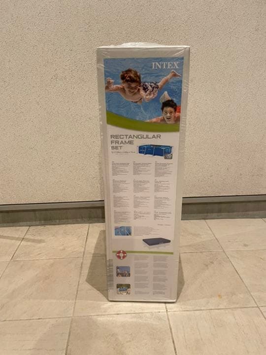 INTEX ■インテックスフレームプール■3m×2m×75cm■カバー付き新品