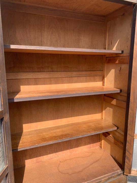 昭和　時代　本棚　飾り棚　小物入れ　収納　棚　ラック