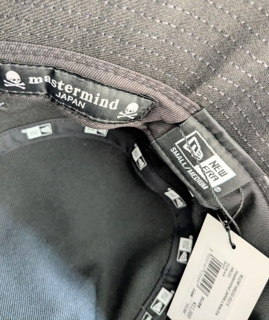新品 24FW mastermind JAPAN × New Era S/M 黒