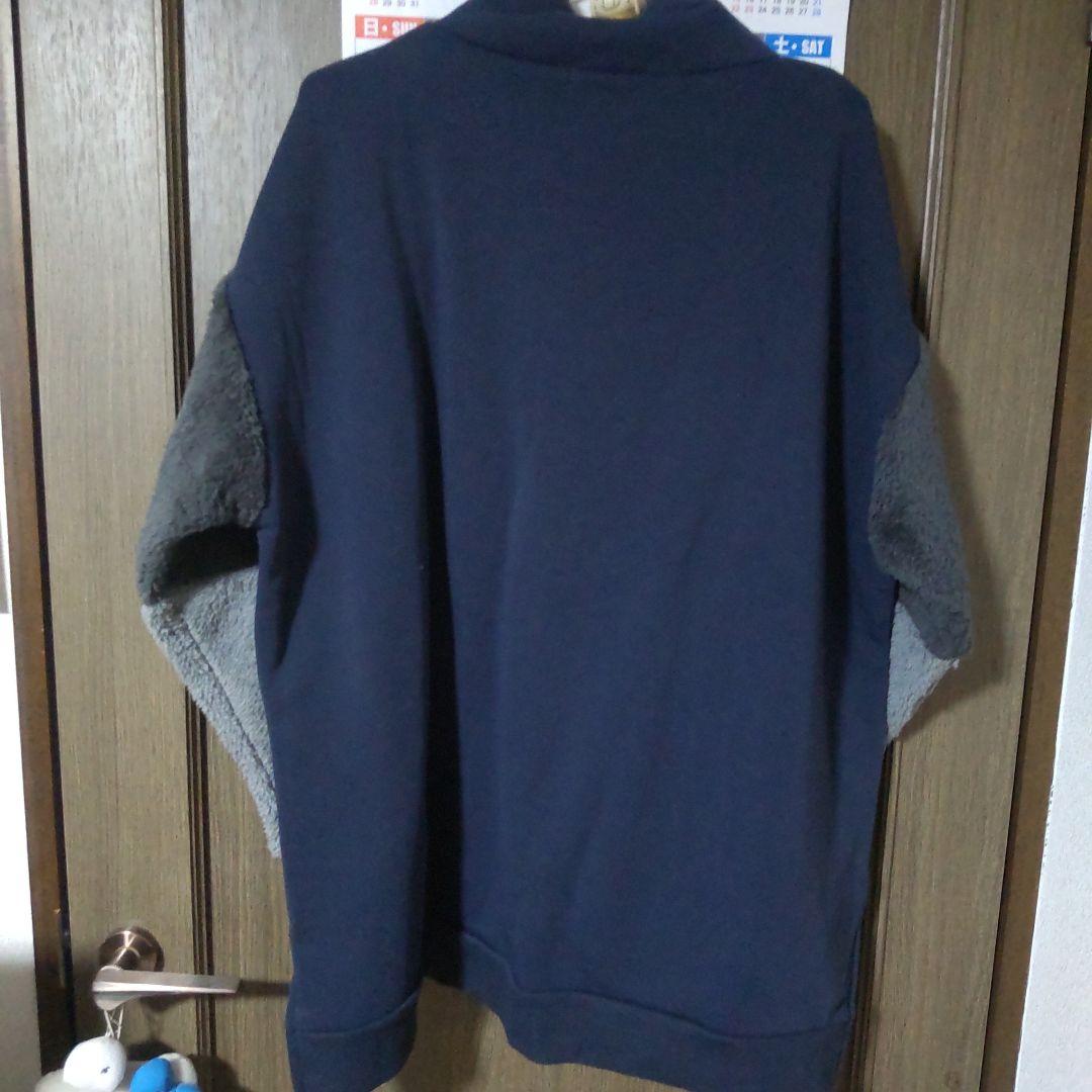 ドラッグストアーズフリース袖 トレーナー