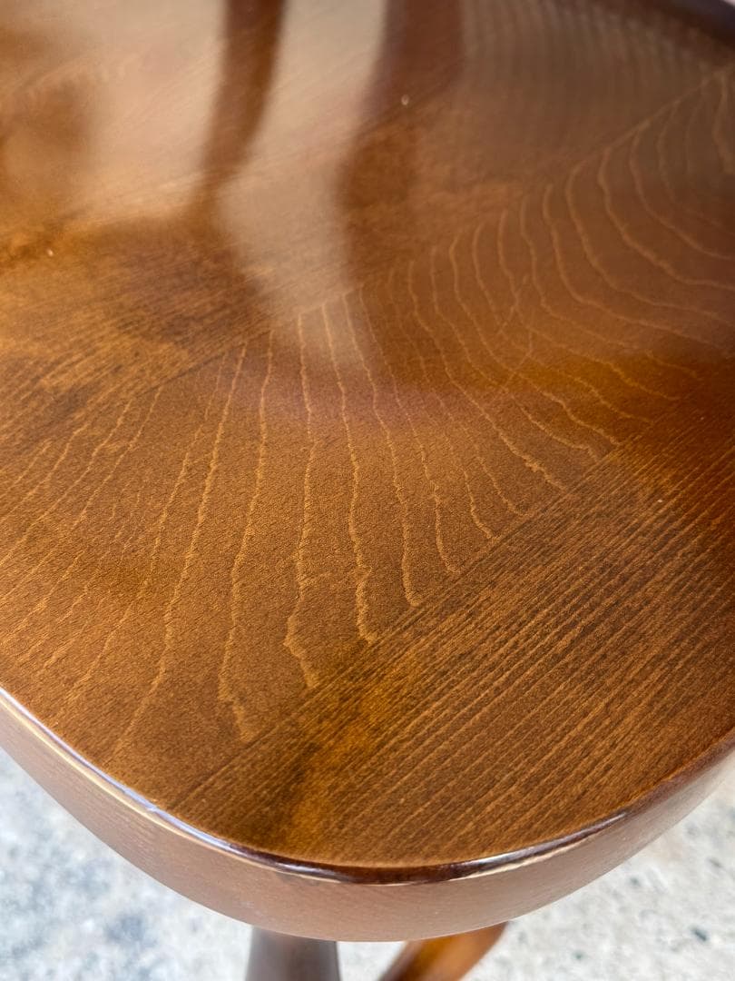 【良品】 キツツキ/アームウィンザーチェア_A　飛騨産業　籐タイプ　ヴィンテージ