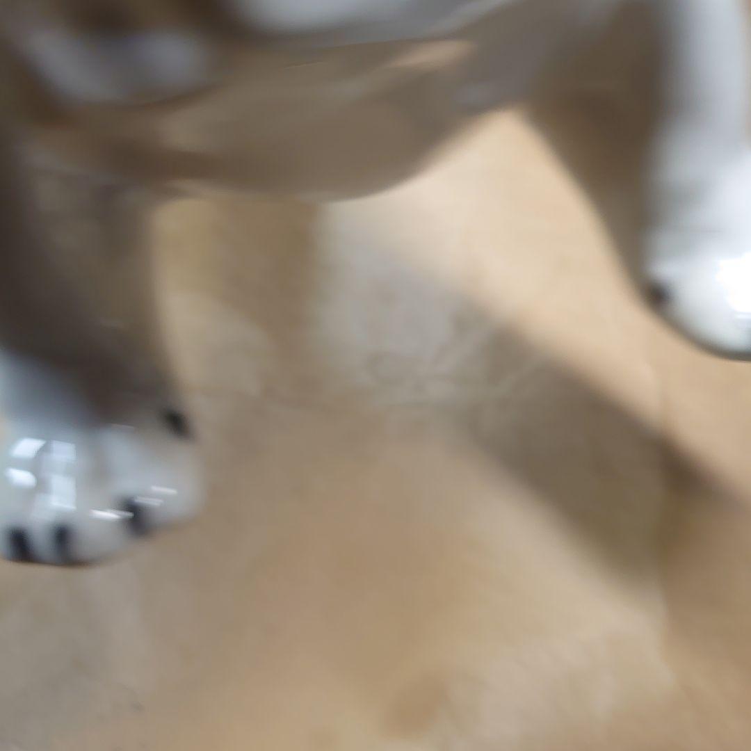 ブルドッグ　オブジェ　イタリア　陶器