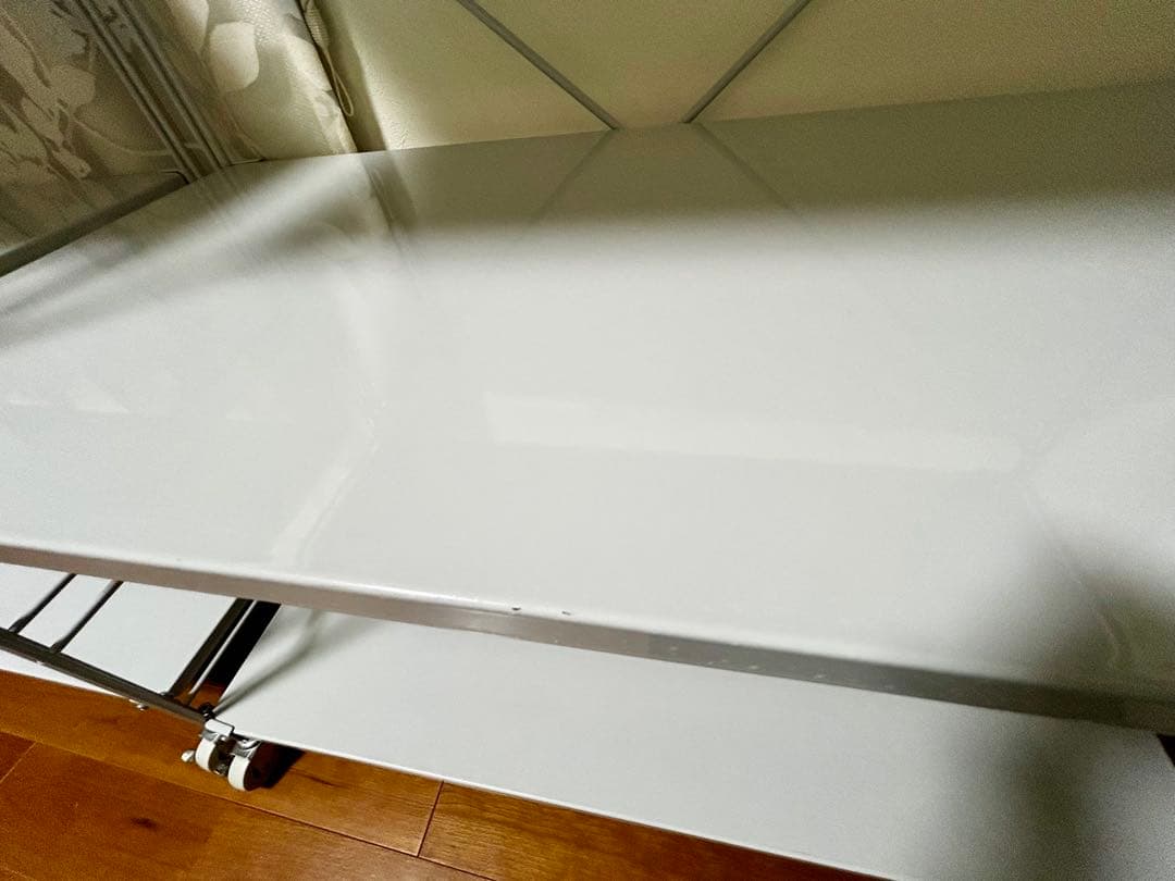 【廃盤カラー】無印良品スチールユニットシェルフワイド・小×2個セット（グレー）