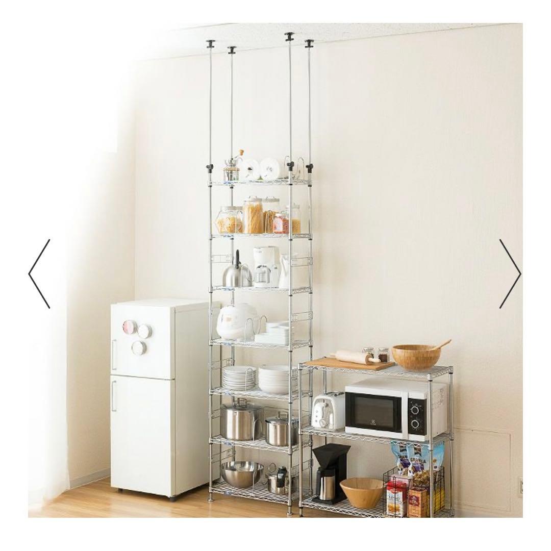 【新品未使用】ルミナスフィール スチールラック　(幅60cm 7段)